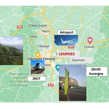 아파트 Rez-de-jardin Classe 2 Etoiles Avec Parking, Calme Assure *